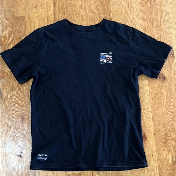 Howitzer Black Graphic Youth T-Shirt - Picture 1 of 4